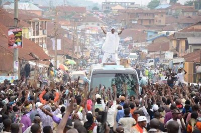 Aregbesola celebrates victory