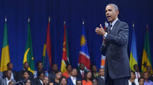 Obama addressing African leaders