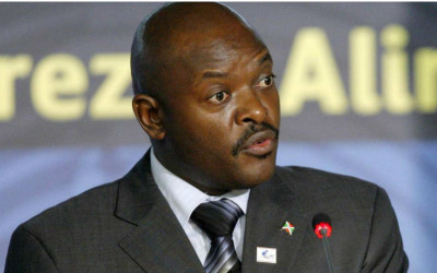  Burundian President, Pierre Nkurunziza