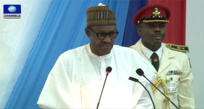 Buhari at military college