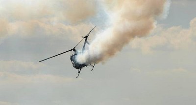 Helicopter crashes in Lagos