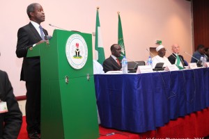 Osinbajo at ECOWAS AU