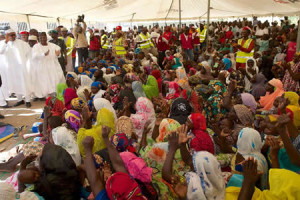 Buhari visists IDP