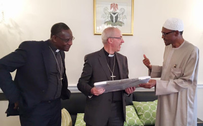 Buhari and Archbishop in London