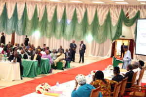 PRESIDENT BUHARI OPENS 2016 CABINET RETREAT 00A; President Muhammadu Buhari  opens 2016 cabinet Retreat on the Economy for 2017 budget at the Conference centre of the Presidential Villa in Abuja. PHOTO; SUNDAY AGHAEZE. SEPT 15 2016