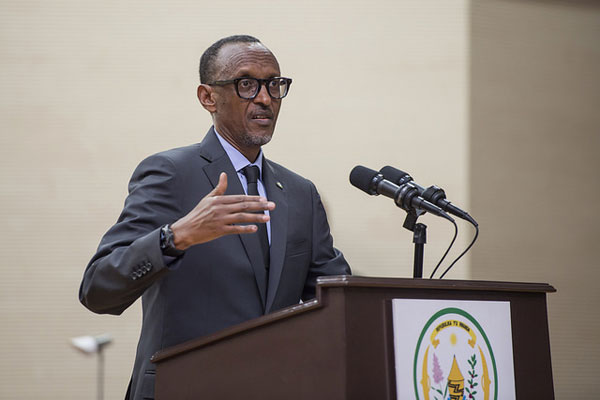 African Union Chairperson, Paul Kagame