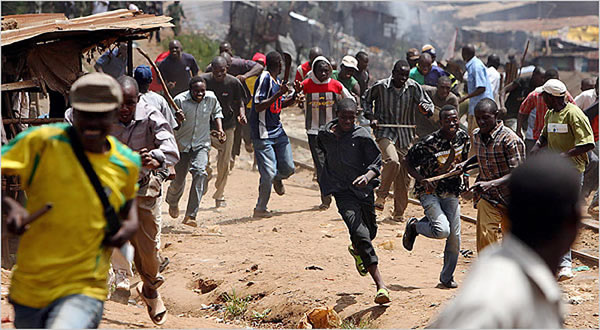 File photo of Crisis in Jos, Plateau State