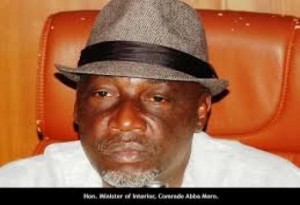 Nigeria Minister of Interior, Abba Moro