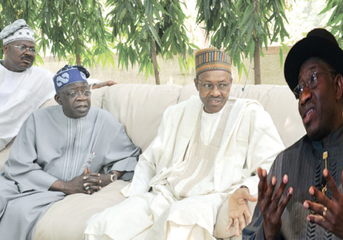 Jonathan Rallies Leaders Of Political Parties Against Anti-Democratic Elements Planning To Truncate 2015 Polls