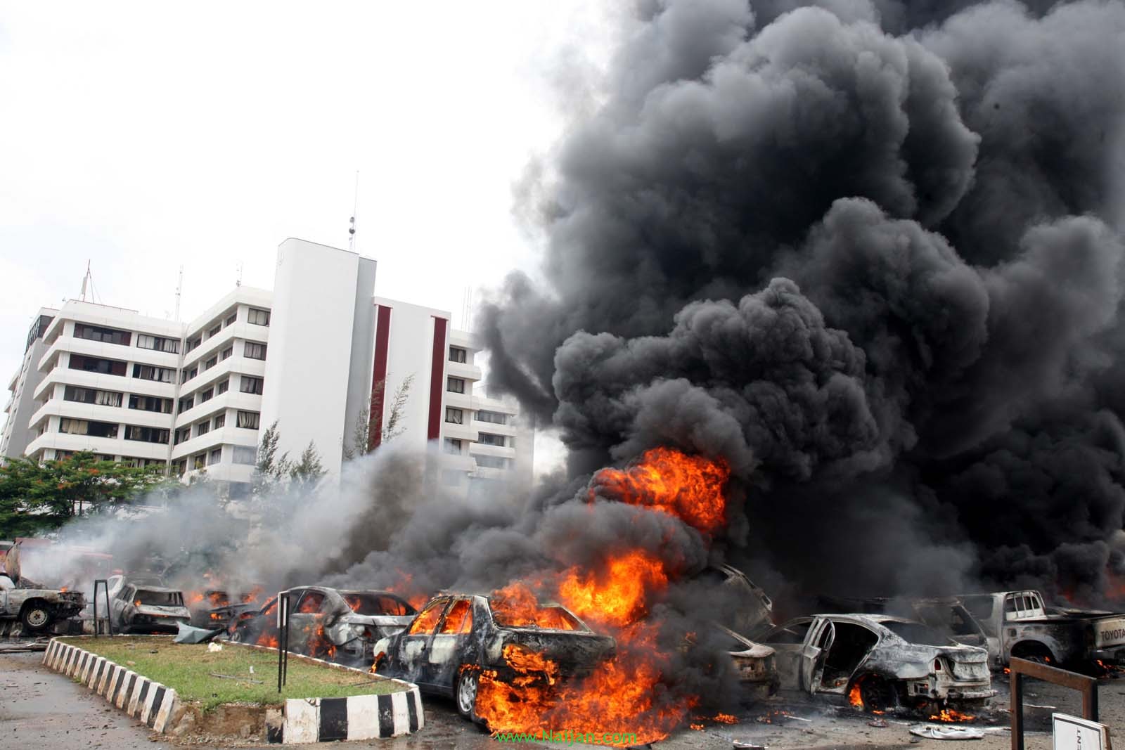 Boko Haram destruction