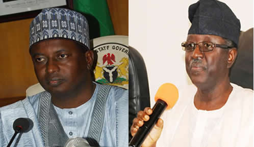 Governors Mukhtar Ramalan Yero of Kaduna State and Jonah Jang of Plateau state