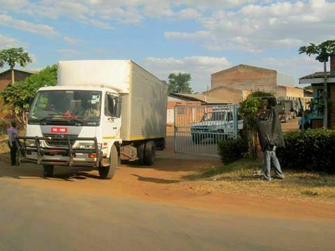 File photo: Truck with ballot papers
