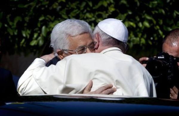 Pope and Palestinian President