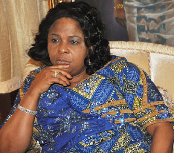 Wife of the former President, Dame Patience Jonathan