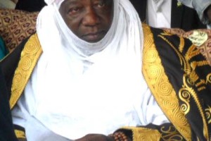 PIC 14. GOV. ABDULFATAH AHMED WITH THE EMIR OF ILORIN, ALHAJI IBRAHIM SULU GAMBARI AT THE TRADITIONAL SALLAH HOMAGE PAID BY THE EMIR TO THE GOVERNMENT HOUSE, ILORIN ON TUESDAY (8/11/11).