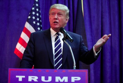 Republican Presidential candidate Donald Trump