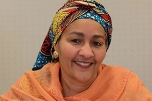 Minister of the Environment, Amina Mohammed