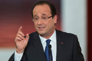 French President, Francois Hollande