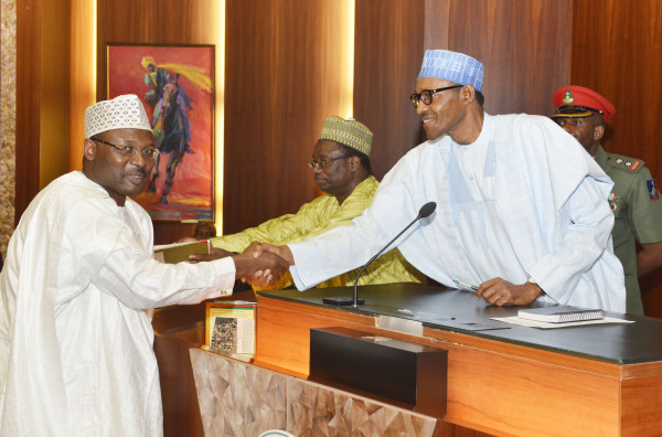 INEC Chairman Pro Mahmood sworn in