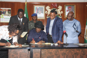 Ebonyi Gov signs budget
