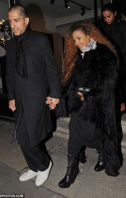Janet Jackson and her husband