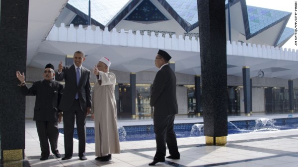 Obama in Mosque