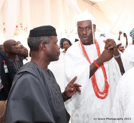 Osinbajo and Ooni Adeyeye