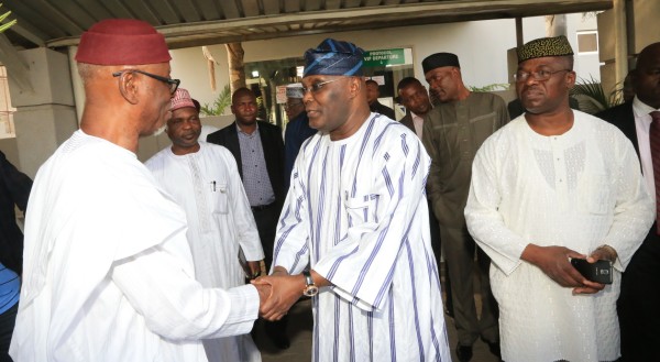 Oyegun Atiku Welcome Each Other