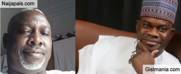 Simon Achuba and Yahaya Bello