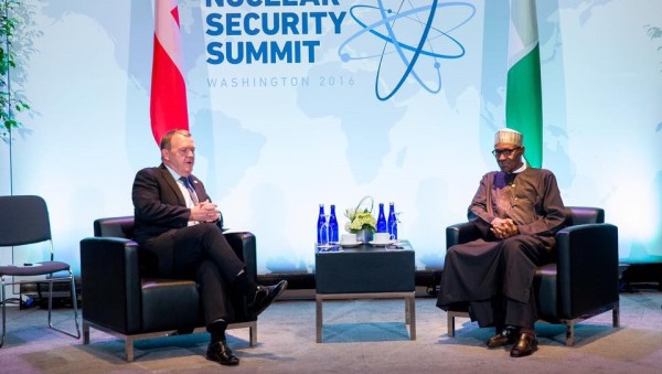 Danish PM with Buhari