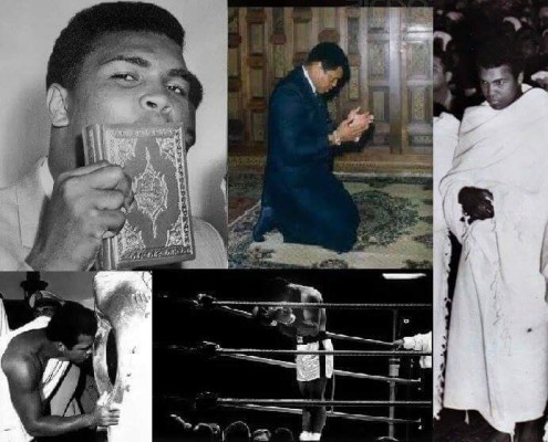 Muhammad Ali Praying