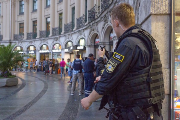 German shopping mall shooting
