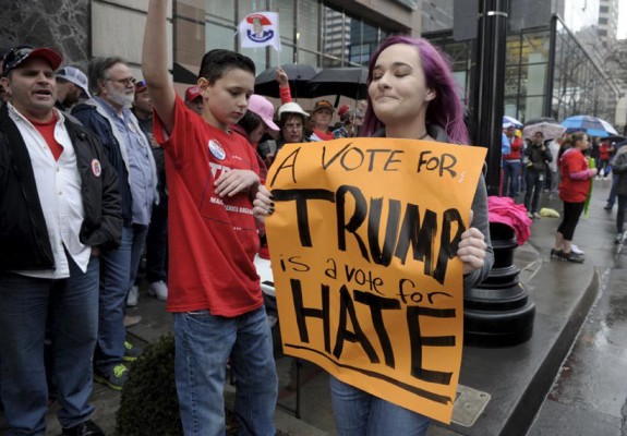 Trump protest