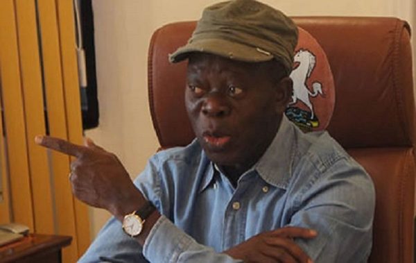 oshiomhole Spits fire