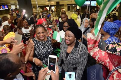 Aisha Buhari in America