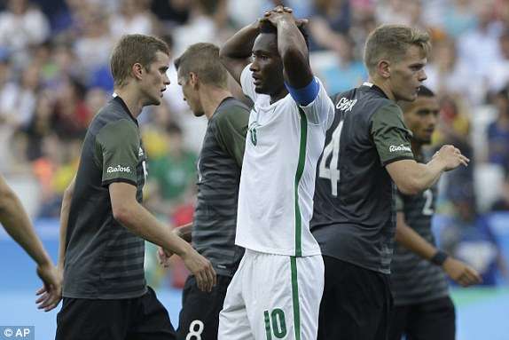 German Humbles Nigeria Dream Team In Rio With 2 -0