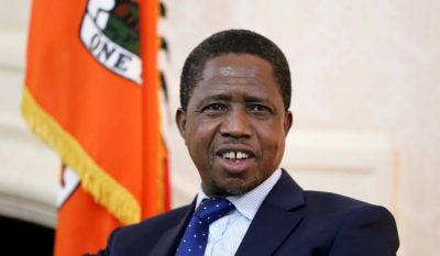 Edgar Lungu Zambia President
