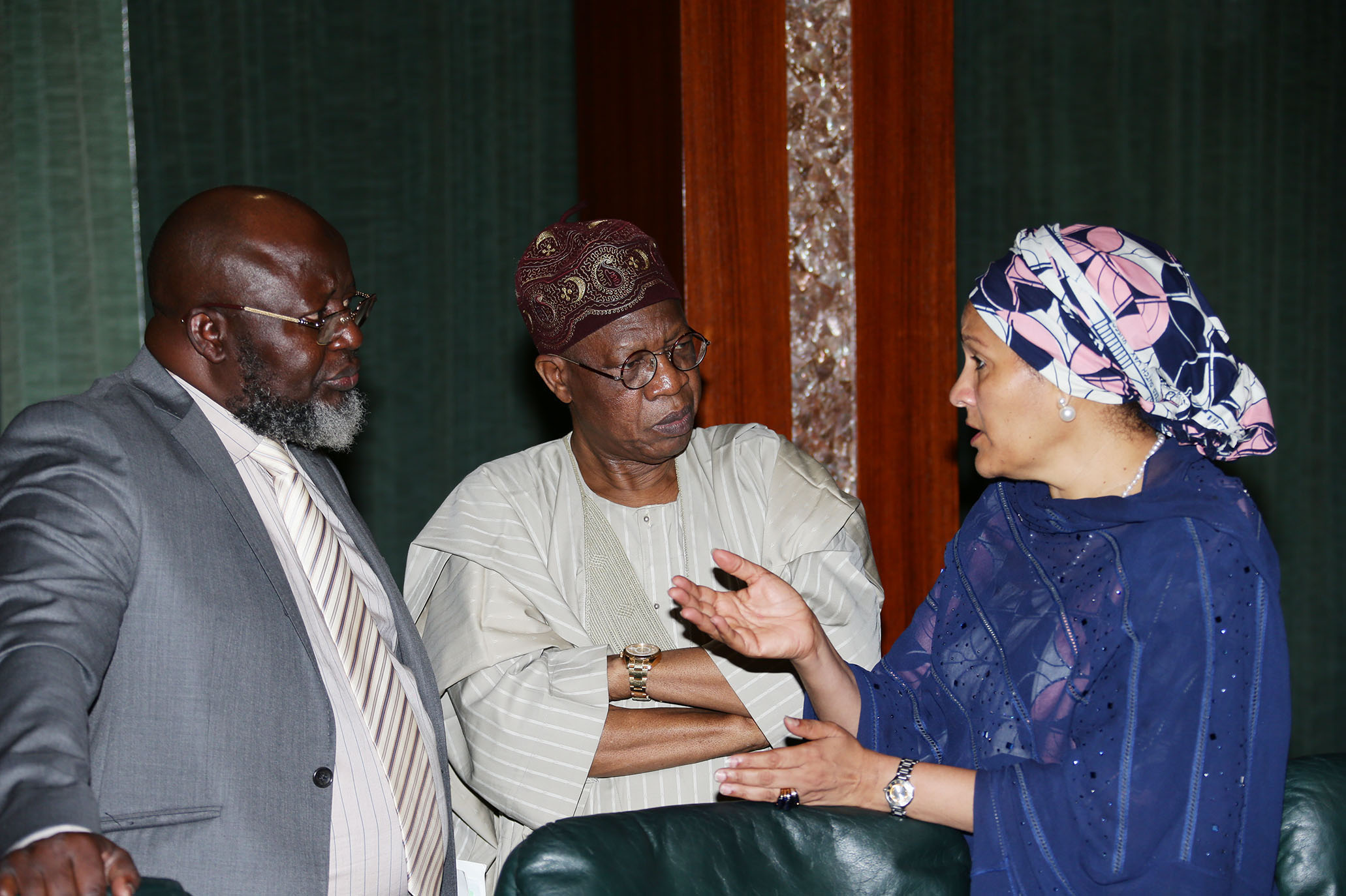 Environment Minister, Amina Mohammed, Bows Out Of Federal Cabinet, In Tears