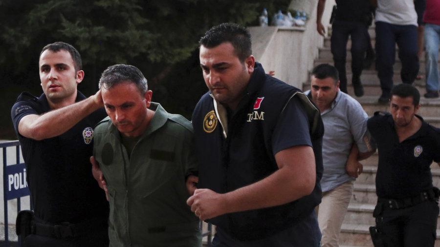 Turkey Clamps Down On 648 Court Judges, 35,000 Others Over July Failed Coup