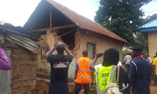Kaduna Earth Tremor Shook 300 Houses, Emergency Agency Confirms
