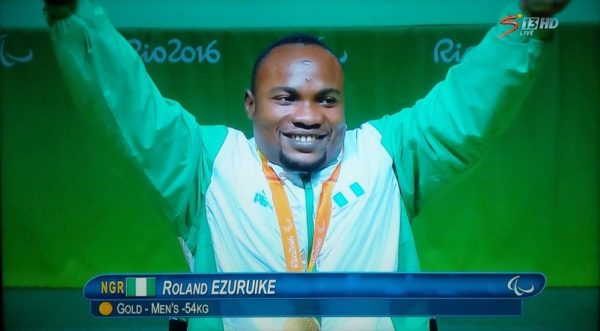 Nigeria’s Ezuruike Wins Gold In Paralympics