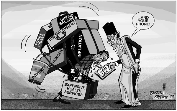 Economic Recession In Action (CARTOON)