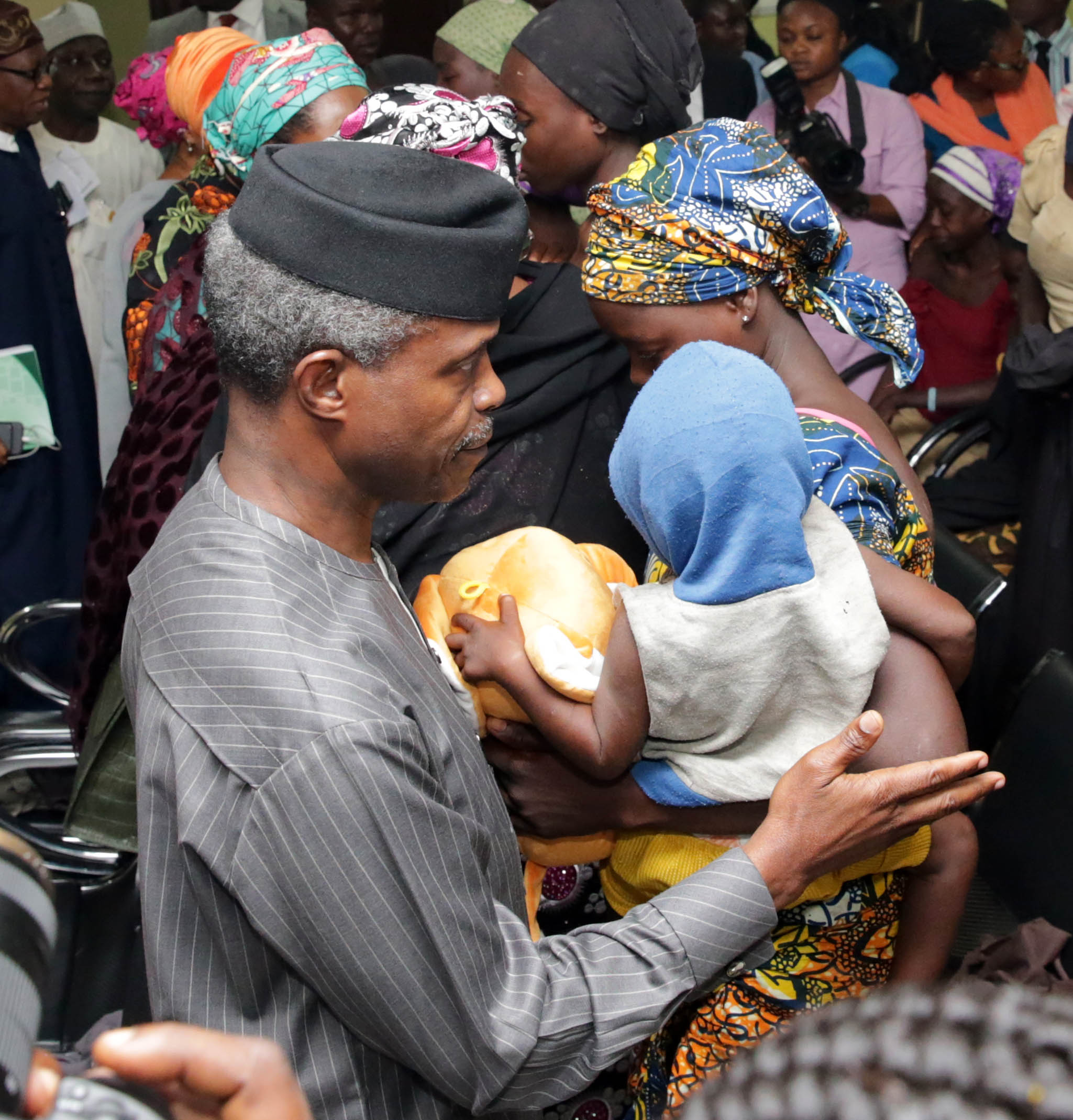 Retrieved Chibok School Girls Are Doing Very Well In University, Osinbajo Confirms