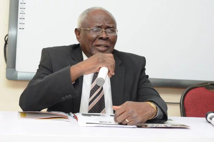 President Buhari Admires Professor Akin Mabogunje’s Integrity At 85