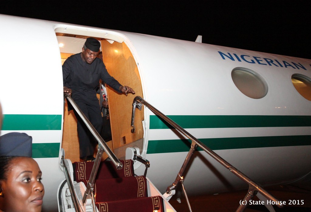 Osinbajo Aborts Visit To Ondo, As Dusty Haze, Poor Visibility Turn His Jet Back