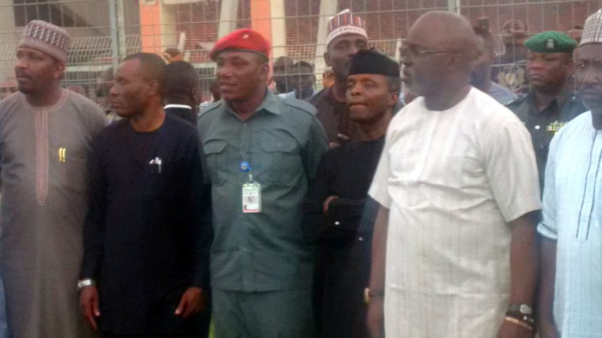 Go To World Cup And Stun The World, Osinbajo Tells Super Eagles In Their Camp