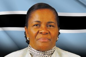 Botswana Foreiegn minister venson Moitoi