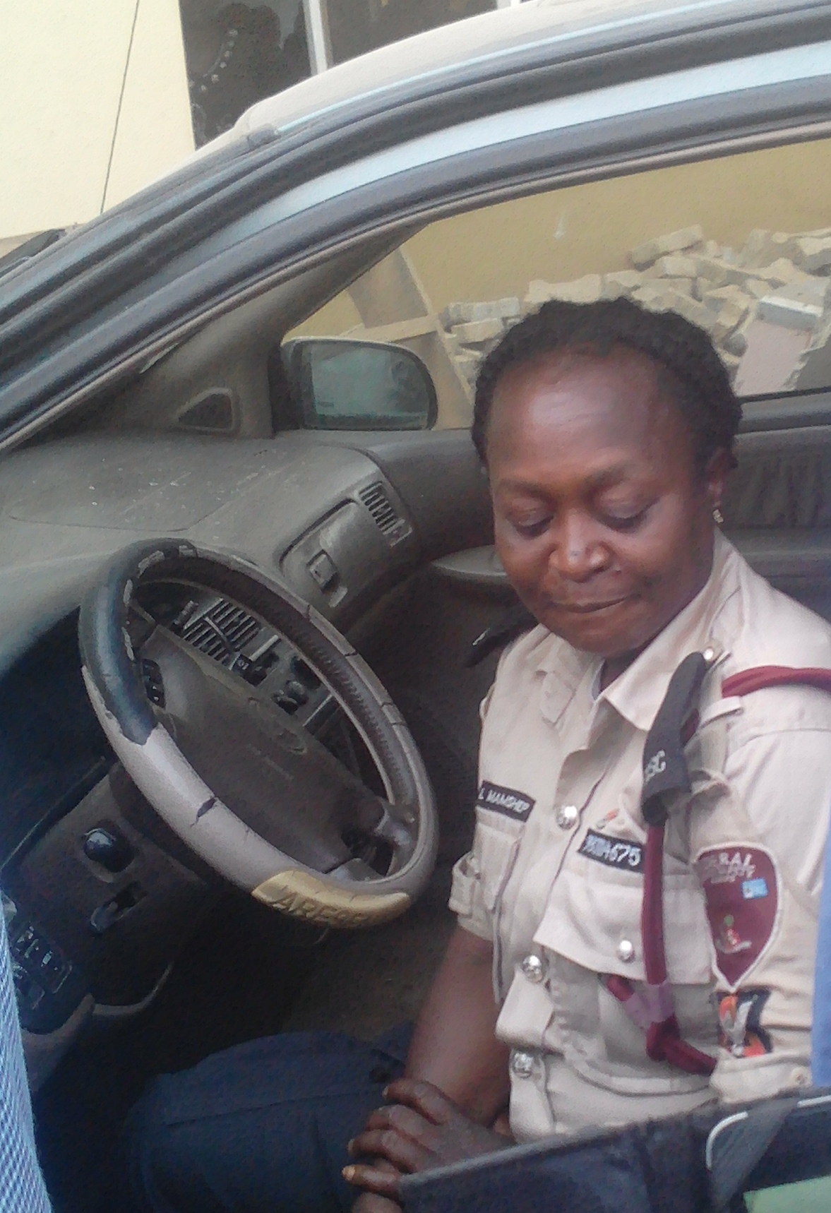 Female Road Safety Officer Escapes Beating For Causing Accident In School