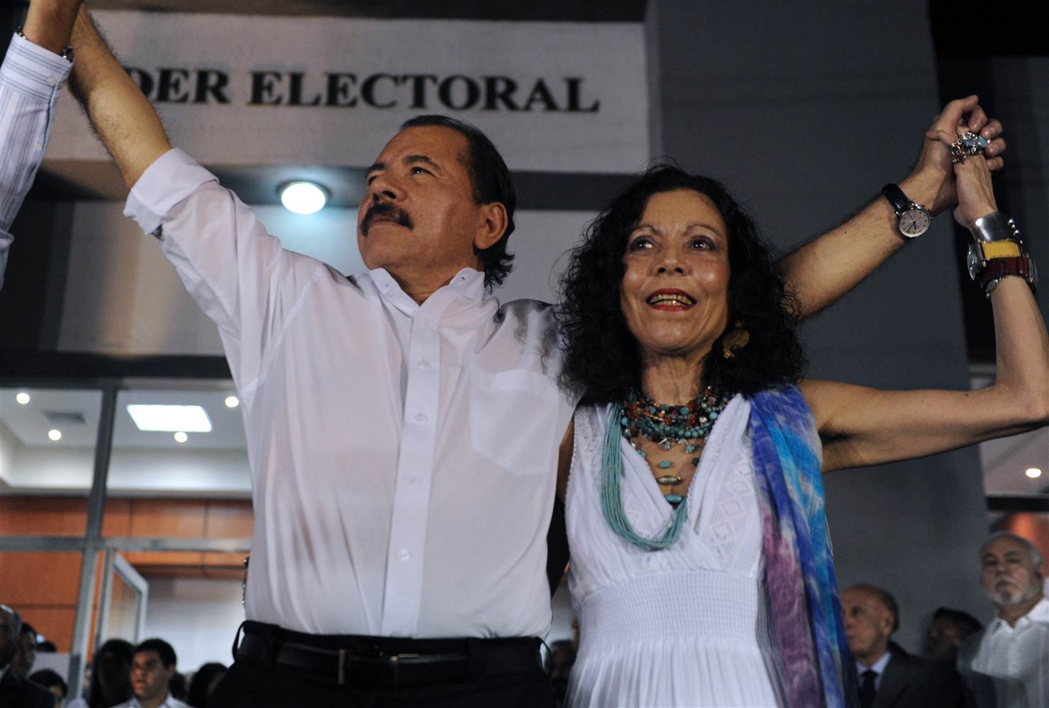 Husband And Wife Sworn-In As President, Vice President Of Nicaragua
