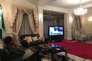 President Buhari in UK